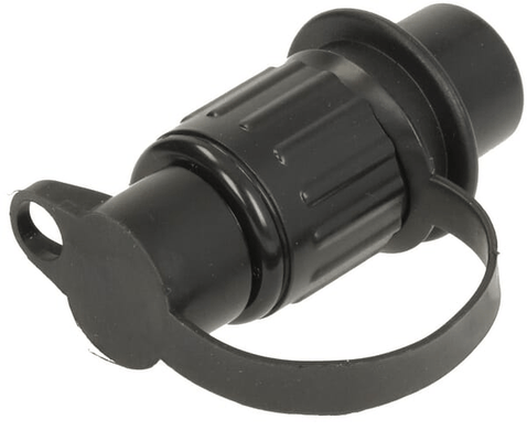 Pièces agricoles - Electricité - Fiche 3 pôles, plastique, 12/24V, cosses plates