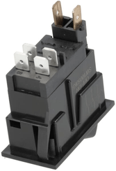 Pièces agricoles - Electricité - Interrupteur à bascule, I-0, off-on, 12V, 4 broches, phare auxiliaire