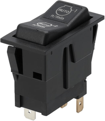 Pièces agricoles - Electricité - Interrupteur à bascule, (I)-0-(II), maman sur maman, 12 V, 4 broches, options de vitesse de rotation du moteur/auto