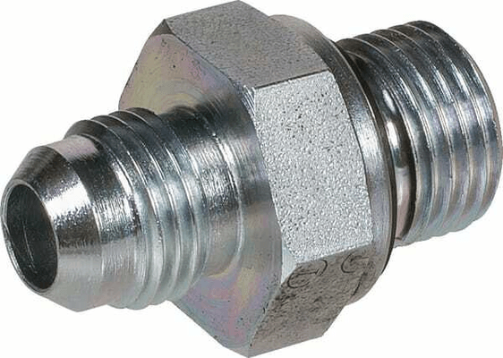 Pièces agricoles - Hydraulique - Réduct. JIC/ métr. 9/16" x M16