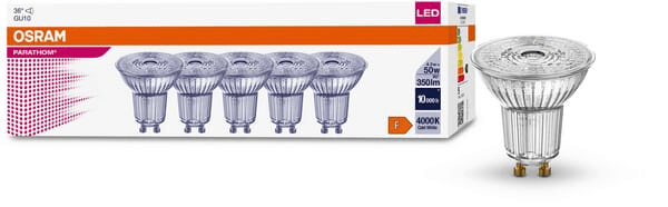 Pièces agricoles - Electricité - Ampoule LED 4.3W 827 GU10 (5pcs)
