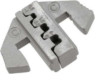 Pièces agricoles - Electricité - Jeu de matrices de sertissage pour cosses ouvertes (0,5-6 mm²)