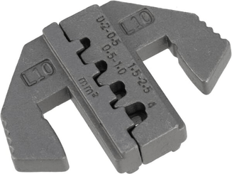 Pièces agricoles - Electricité - Jeu de matrices de sertissage pour connecteurs bout à bout thermorétractables (0,5-6 mm²)