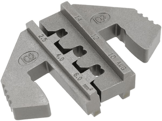 Pièces agricoles - Electricité - Jeu de matrices de sertissage pour connecteurs solaires MC4 (2,5-6,0 mm²)