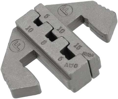 Pièces agricoles - Electricité - Jeu de matrices de sertissage pour cosses isolées (AWG moyen) (6-16 mm²)