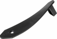 Plaque de guidage droite avec support pour pied 30 mm, 80 x 8 x 425 mm