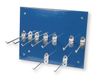 Panneau mural porte-colliers 9 broches (vide) (par 1)