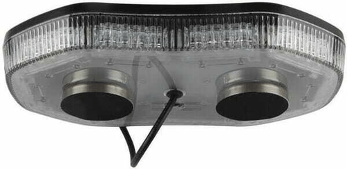 Pièces agricoles - Eclairage - Barre lumineuse LED, 50W, 12-24V, ambre, à boulonner/magnétique, 380mm, Kramp