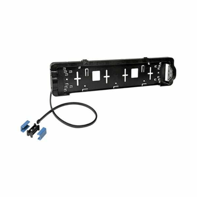 Pièces agricoles - Eclairage - Support de plaque d'immatriculation avec feux 12 V - câble 0,8 m