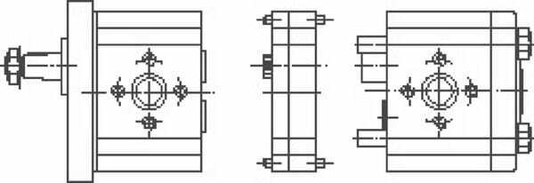 Pièces agricoles - Hydraulique - Pompe transm. 1 -D0-86E7
