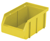 Bac de rangement taille 4 jaune (par 1)