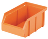 Bac de rangement taille 4 orange (par 1)