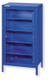 Module armoire à lampes avec fermetures plastique et 4 plateaux (par 1)