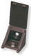 Equerre taquet systemtac 101 plastique avec couvercle marron (par 1)