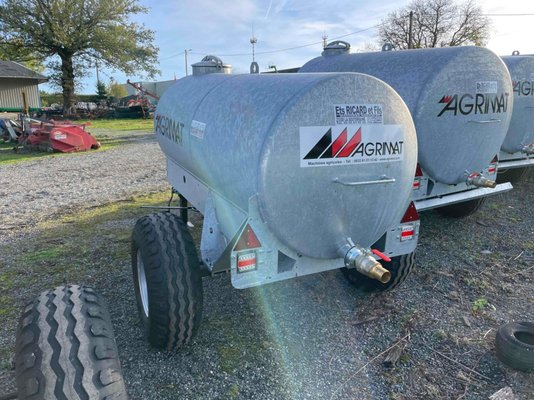 Materiels - Tonne à eau - Tonne à eau Agrimat TE2000