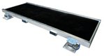 Plateau de pesée 2,40 mètres - tapis antidérapant - chassis galvanisé avec fourreaux et platines