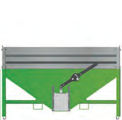 Materiels - Trémie - Trèmie céréales 0,70 m3 + réhausses modèle 490