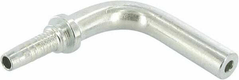 Raccord lisse DN08-12S 90°