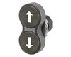 Double bouton-poussoir