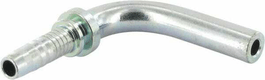 Raccord lisse DN08-10L 90°
