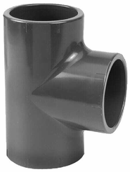 Pièces agricoles - Hydraulique - Pièce T en PVC 1/2"x1/2"x1/2"