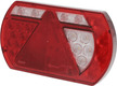 Feu arrière droit multifonction à LED, SMART, 12 V, 236x140x24,3 mm, Baïonnette 5 broches, Kramp