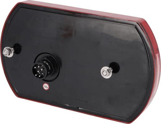 Pièces agricoles - Eclairage - Feu arrière droit multifonction à LED, 12 V, 236x140x24,3 mm, Baïonnette 6 broches, Kramp