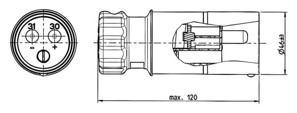 Pièces agricoles - Electricité - Fiche OTAN 168A/50mm²