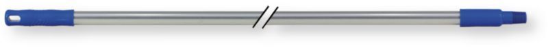 Manche alimentaire aluminium anodisé à vis longueur 1.50 m Ø 25 mm (par 1)