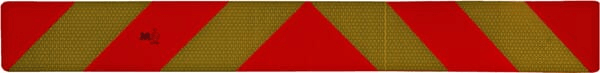 Panneau de signalisation arrière 1132x132 mm