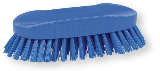 Outils - Outils divers - Brosse alimentaire bleue à main support polypropylène, fibre polyester. (par 1)