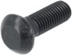 Boulon de charrue tête carrée bombée 12x35 10.9