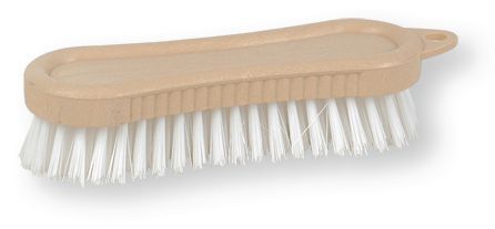 Outils - Outils divers - Brosse à main type violon support plastique longueur 17.5 cm fibre nylon (par 1)