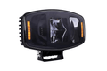 Phare LED, 100W, rectangulaire, 9-36V, 247x176x92mm Kramp