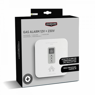 Pièces agricoles - Electricité - Alarme gaz 12V+230V