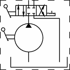 Pièces agricoles - Hydraulique - Pompe à main 12cc D.E.+réservoir 3ltr