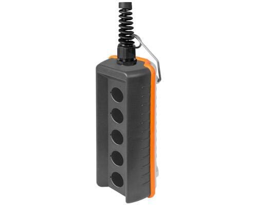 Pièces agricoles - Electricité - Station de commande suspendu, télécommande, 5 trous, gris
