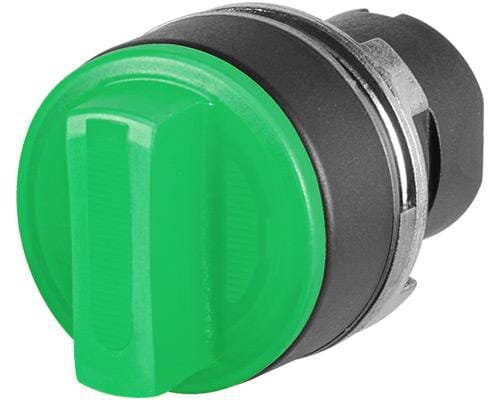 Pièces agricoles - Electricité - Sélecteur à bouton, illuminé, vert, 2 positions, Cam A