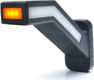 Feu de gabarit droit LED, 12-24V, 184.9x58x145.5mm, indicateur de direction, Kramp
