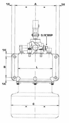 Pièces agricoles - Hydraulique - Pompe à main 12cc avec limiteur de pression