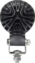 Pièces agricoles - Eclairage - Phare de travail LED 4000lm, rond, blanc, 10/30 V, 84x126x71,8mm, prise Deutsch, 4 LED, 360 degrés, Kramp