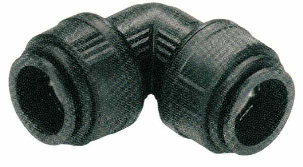 Pièces agricoles - Hydraulique - Raccord coudé 6 mm