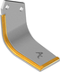 Lame de rotovator D, carbure