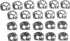 Kit de 10 membranes pour carburateur 795083