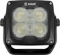 Phare de travail LED, 70W, 6000lm, carrée, 10/45V, blanche, 120x110x72mm, dégivrage par capteur T°,faisceau large, 4 LED's, Kra