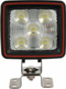 Lampe de travail LED 60 W 5600 lm rouge