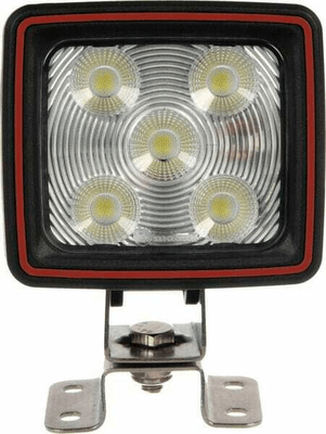 Pièces agricoles - Eclairage - Lampe de travail LED 60 W 5600 lm rouge