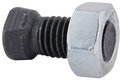 Boulon de charrue conique M14x38 avec 1 bord plat et écrou