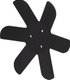 Disque D 460x8 mm 3 trous