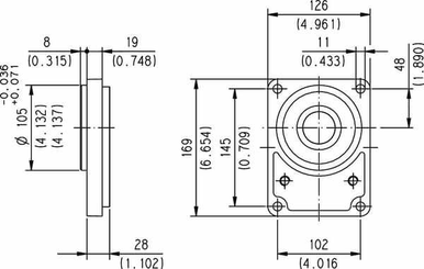 Pièces agricoles - Hydraulique - Pompe PLP30.22D0-56B3-LBM/BL-N